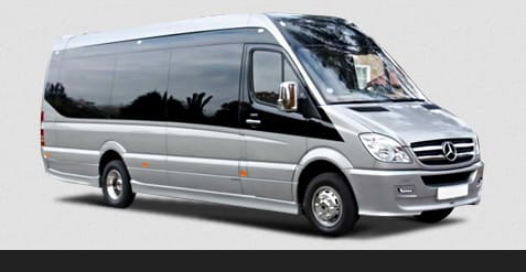 16 seater minibus for  film crew